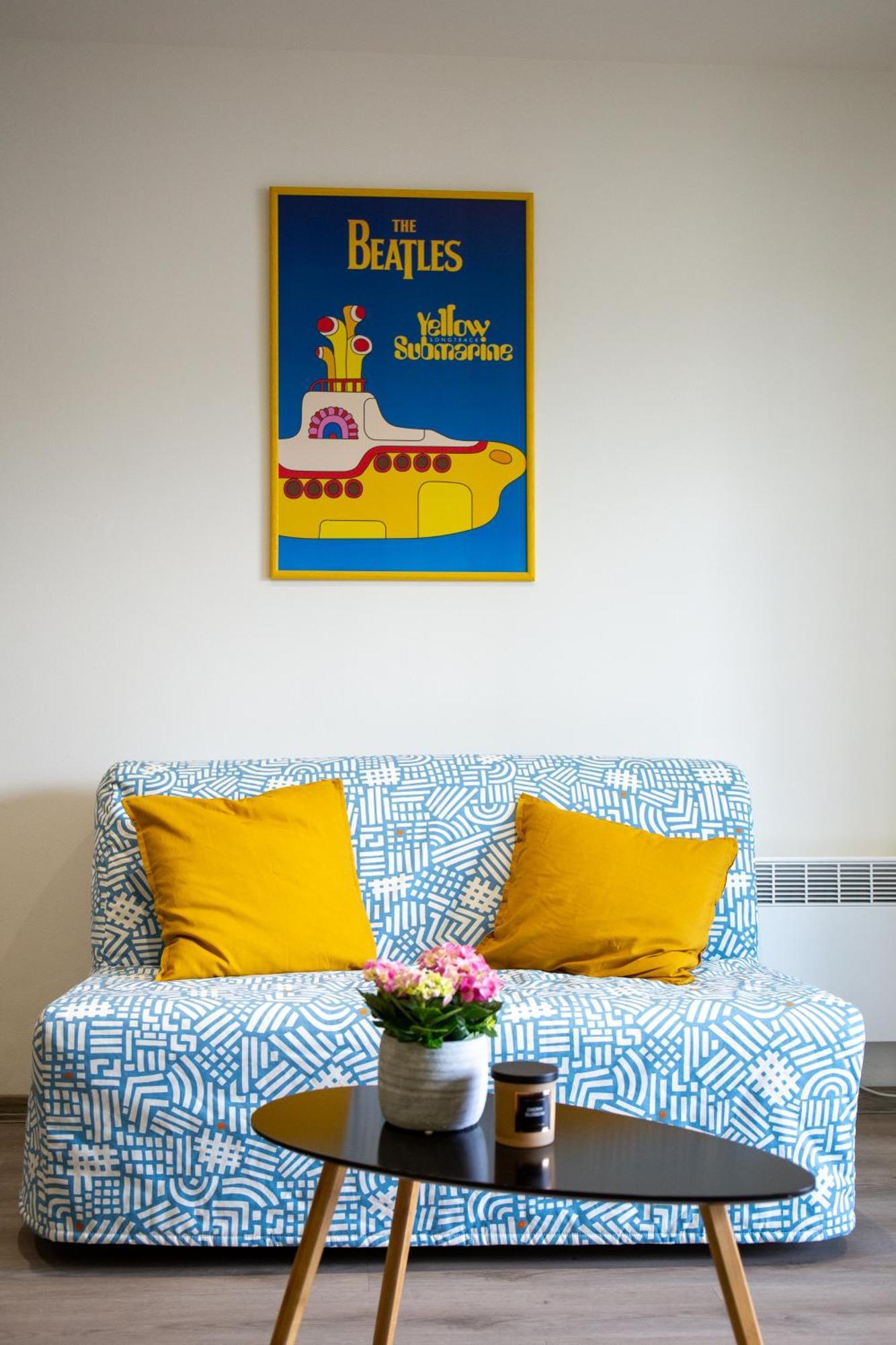 Apartman Yellow Submarine Se Slunnou Terasou Kutná Hora Esterno foto